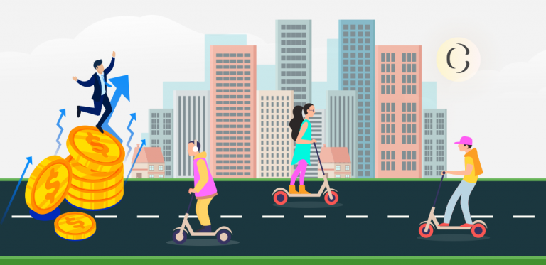 Governments and investors are creating a business-friendly market for e-scooter rental companies. Know how much you can earn with an e-scooter rental app
