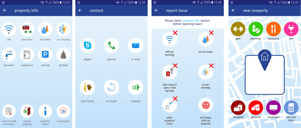 Blueground apps image