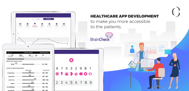 BrainCheck clone app-healthcare-app-development