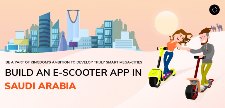 Build an e-scooter app in Jeddah and Riyadh