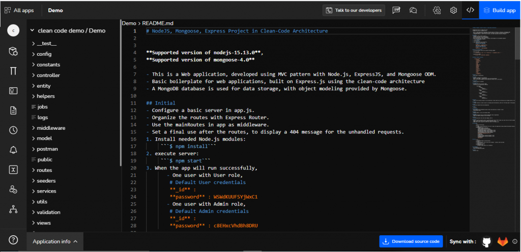 code is ready to download