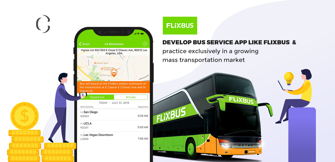 Develop an Uber-like bus service app and practice exclusively in a growing mass transportation market, like Flixmobility which raised €500 million