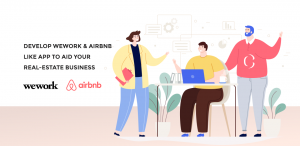 Develop WeWork like app or Airbnb for office app and be unique ‘modern real estate company’ rather than being a boring tech company