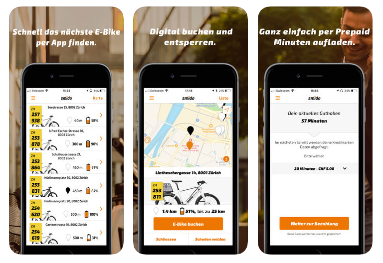 e bike app development 2