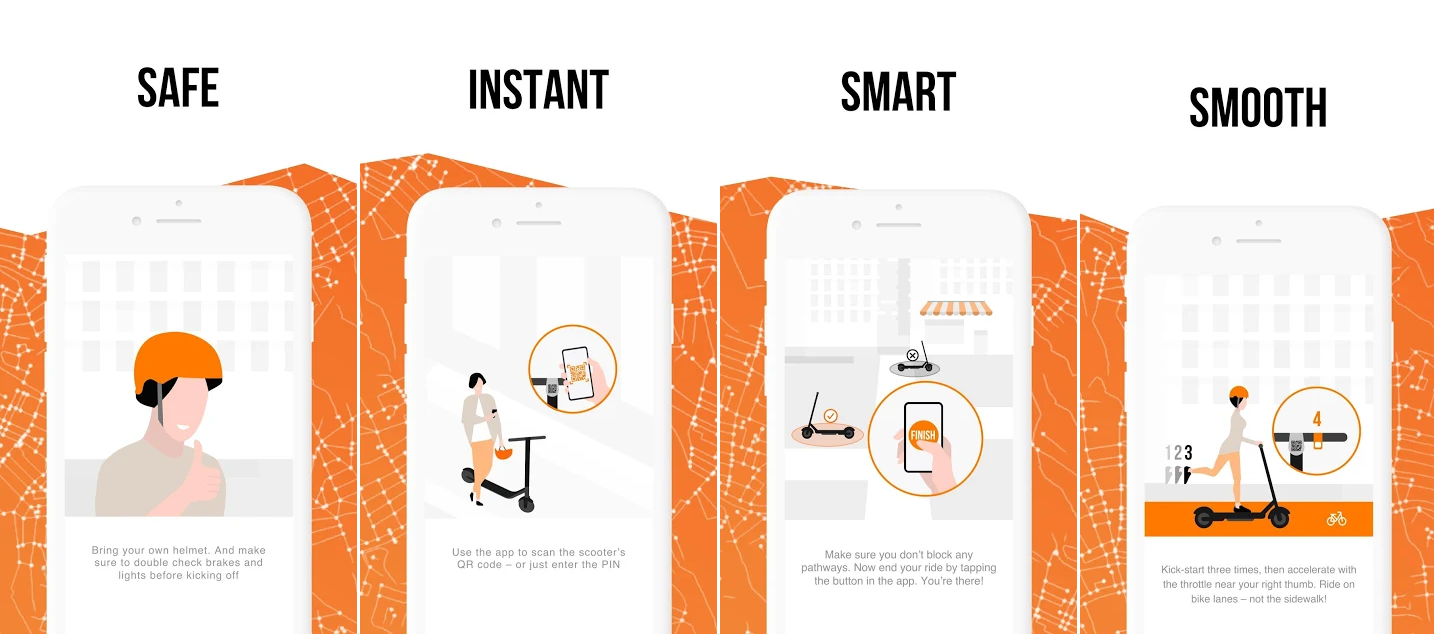 Dive in the niche of e-scooter business with On Demand e-scooter mobile App