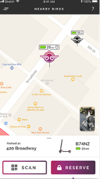 E-scooter app development: Lead the chart with flawless app UI