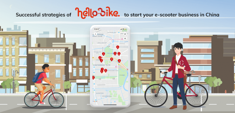 Learn the successful strategies of Hellobike to start your e-scooter business in China