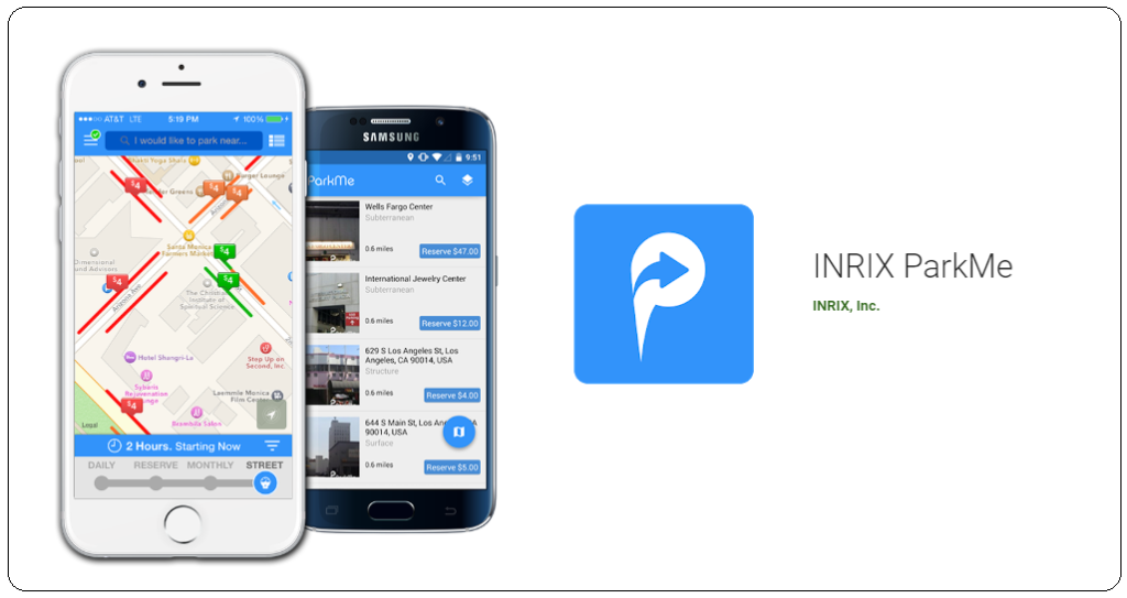 park me mobile app development