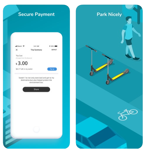 Dockless scooters powered by IoT and Bluetooth integrated app is the future of scooter rental services