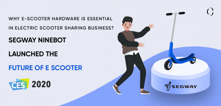 Segway ninebot launched the feature of e-scooter at ces 2020