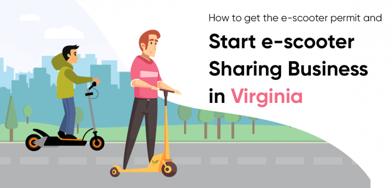 start electric scooter sharing business in Virginia