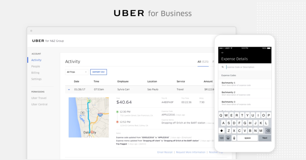Uber for business App Development
