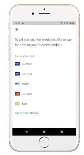 Uber for business App Development