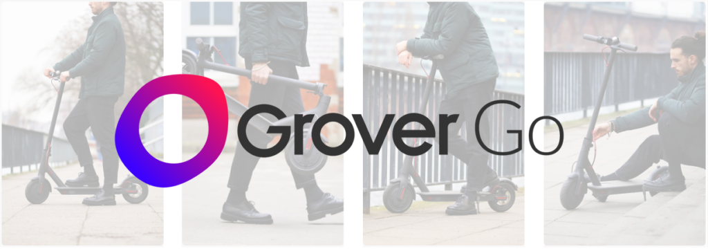 Grover go -escooter rental service provider