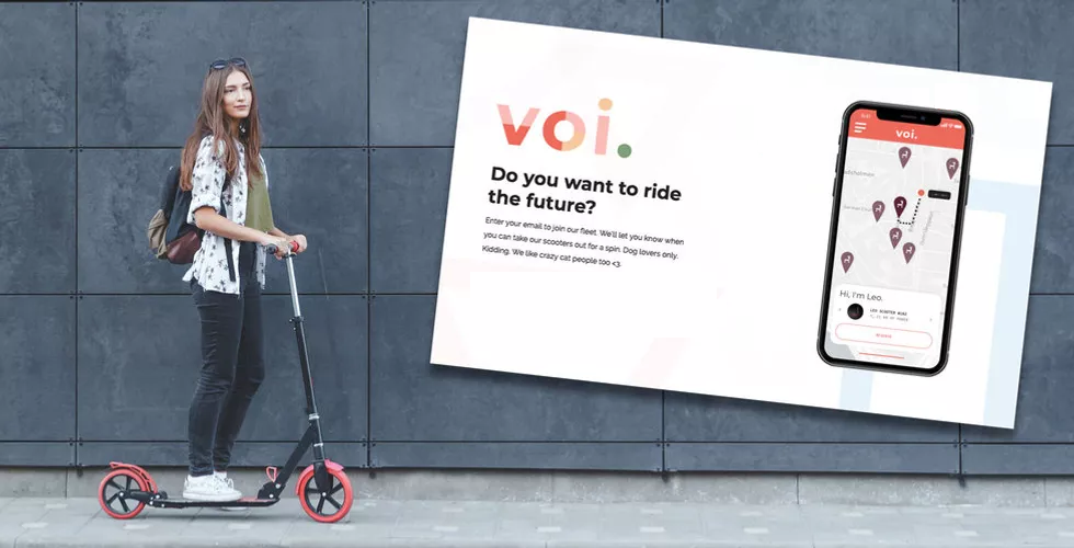 VOI- the e-scooter rental raises an extra $30 million and is expanding across the Nordic countries and Europe