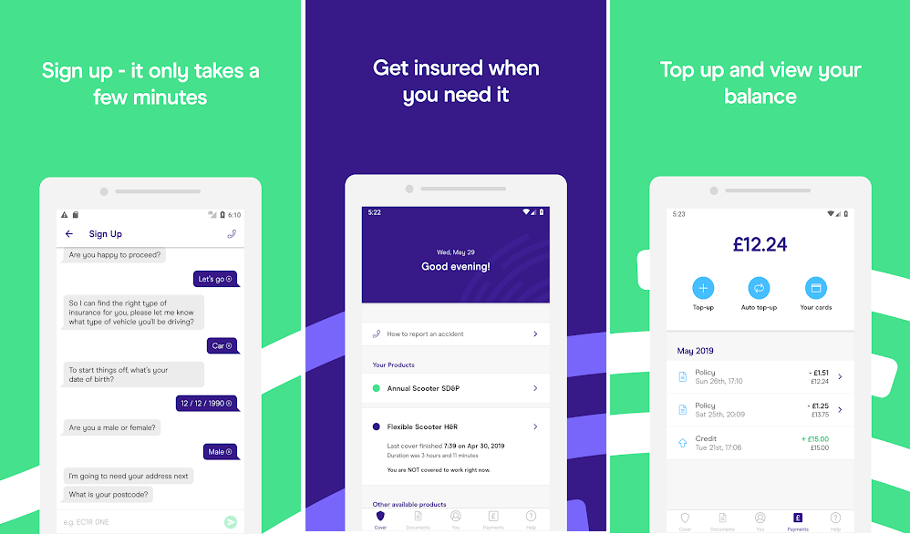 insurance app after studying a few popular and moneymaking insurance apps.